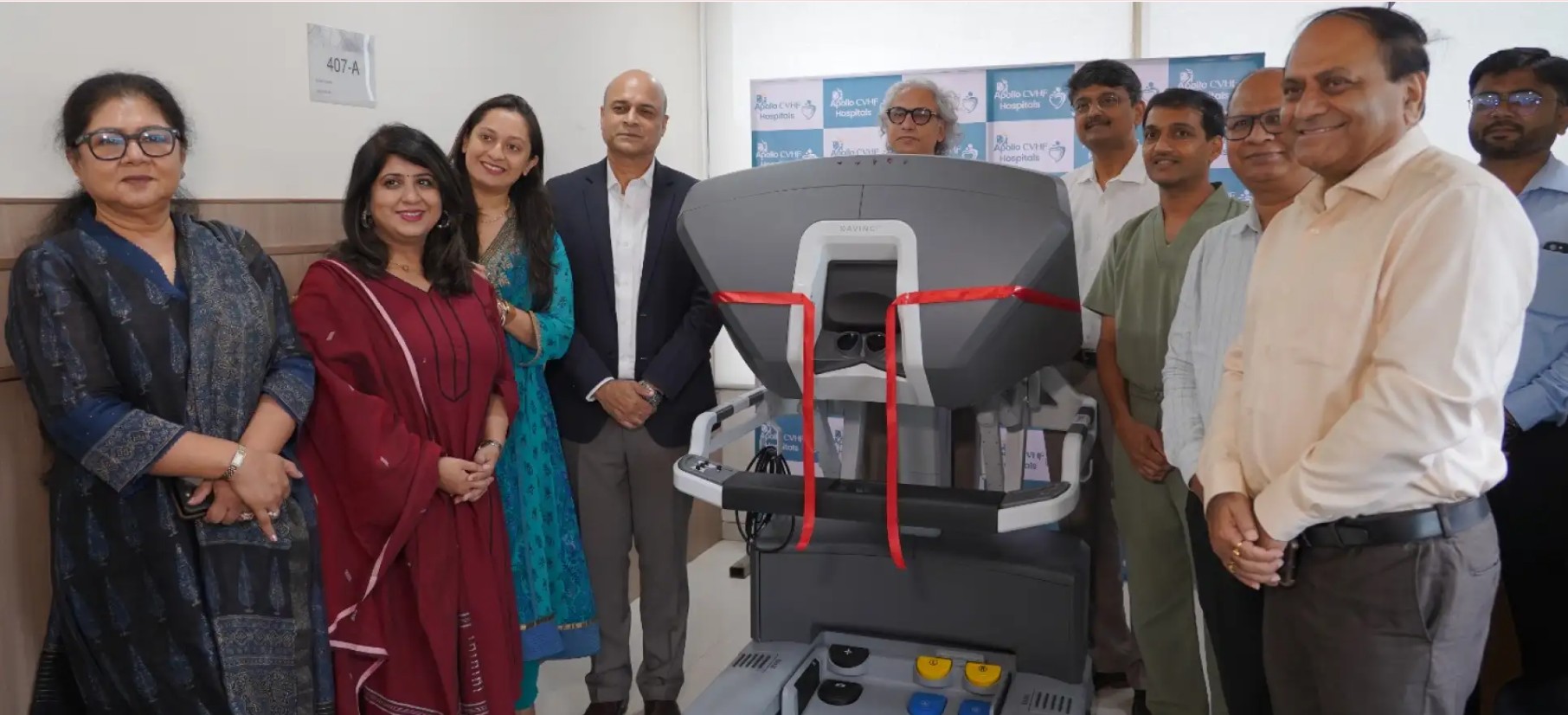 Apollo CVHF Hospital Launches Gujarat’s First Dedicated Robotic Cardiac Surgery Unit & Second Da Vinci Xi Surgical System