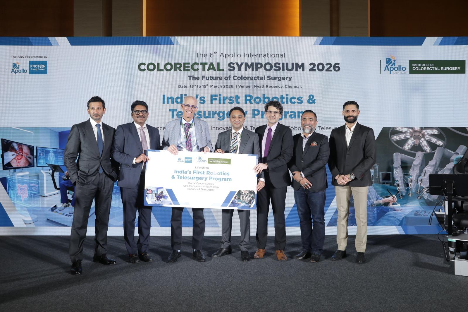 Apollo Hospitals Chennai launches India’s first Robotics & Telesurgery Program img1