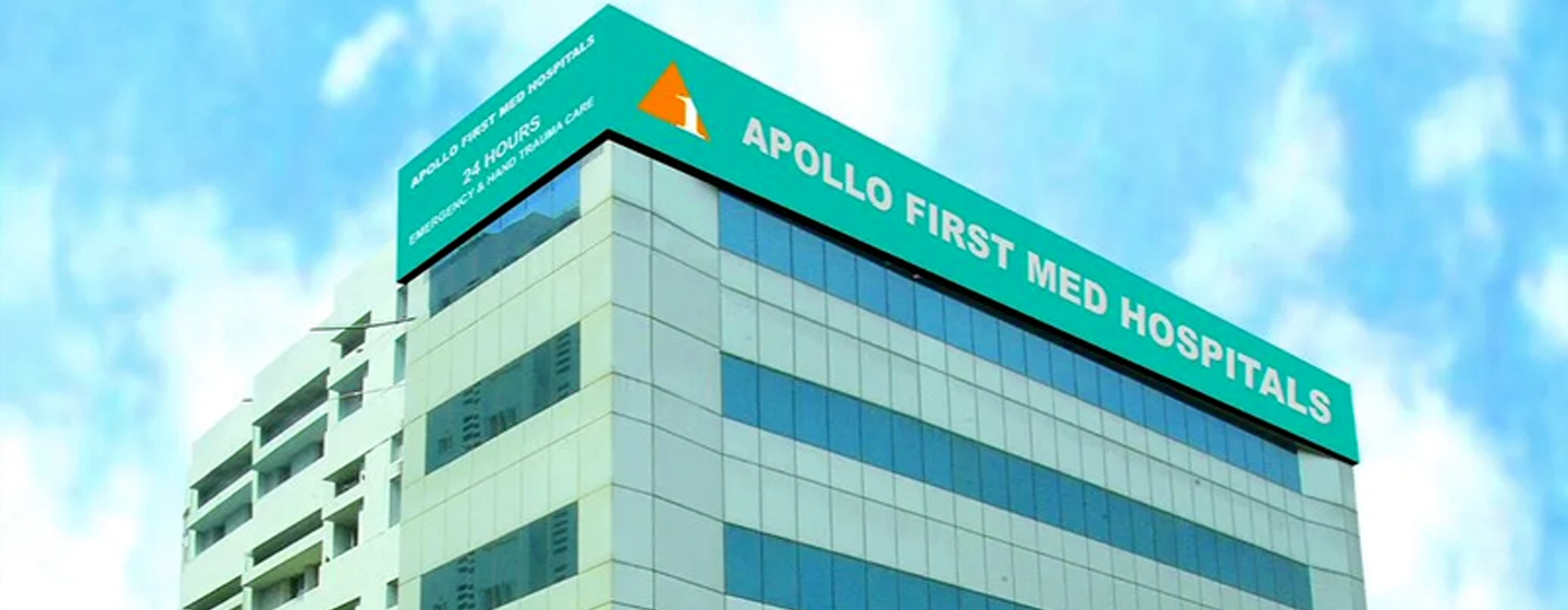 Apollo First Med Hospital Banner - 1