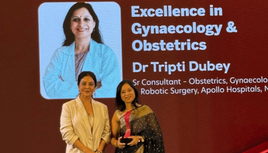 Dr Tripti Dubey Recognised at Femina GameChangers West 2026 for Excellence in Gynaecology & Obstetrics