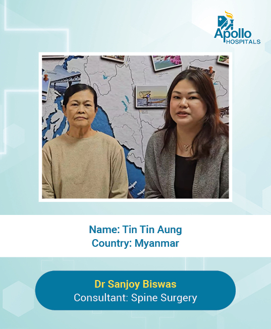 Excellence in Every Step of Care | Patient from Myanmar | Apollo Multispeciality Hospitals, Kolkata