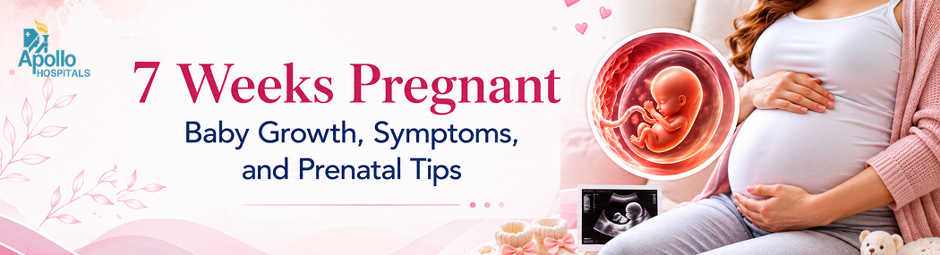 7 Weeks Pregnant: Baby Development, Symptoms & Prenatal Tips
