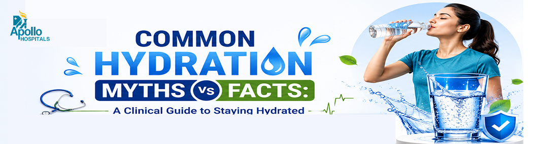 Hydration Myths vs Facts: How to Stay Properly Hydrated
