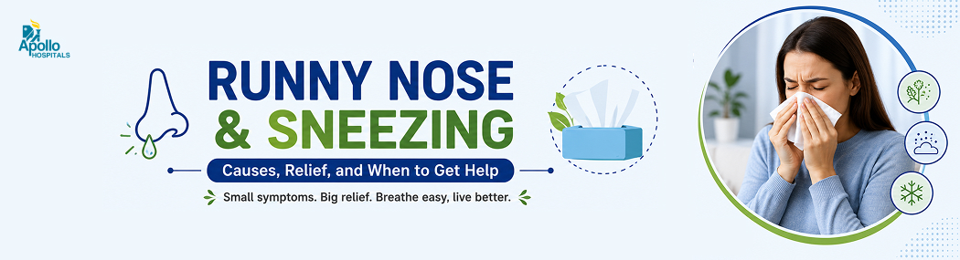 Runny Nose and Sneezing: Causes, Symptoms and Treatment