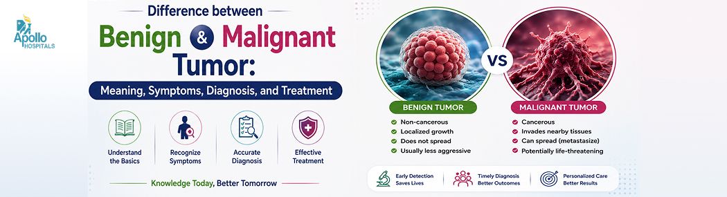 Benign vs Malignant Tumor | Symptoms and Treatment