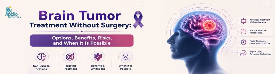 Brain Tumor Treatment Without Surgery | Options and Risks