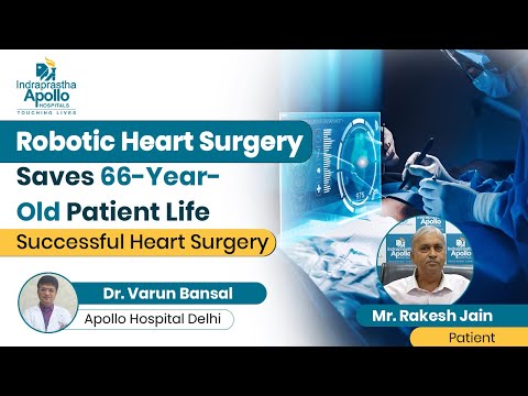 Robotic Heart Surgery Saves 66-Year-Old Patient Life