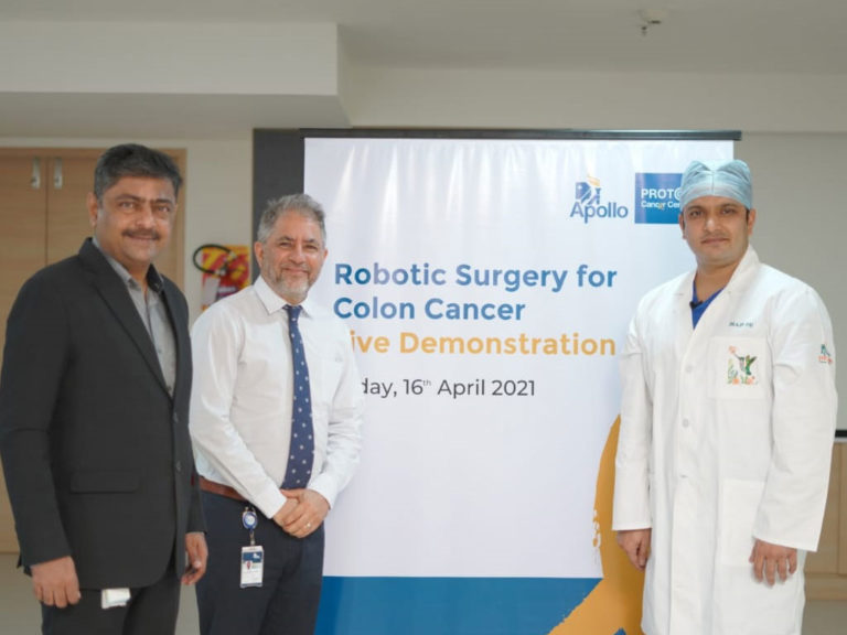 Apollo Proton Cancer Centre has launched the Robot-Assisted Cancer Surgery Unit and successfully performed its first robotic procedure on a Bangladesh patient