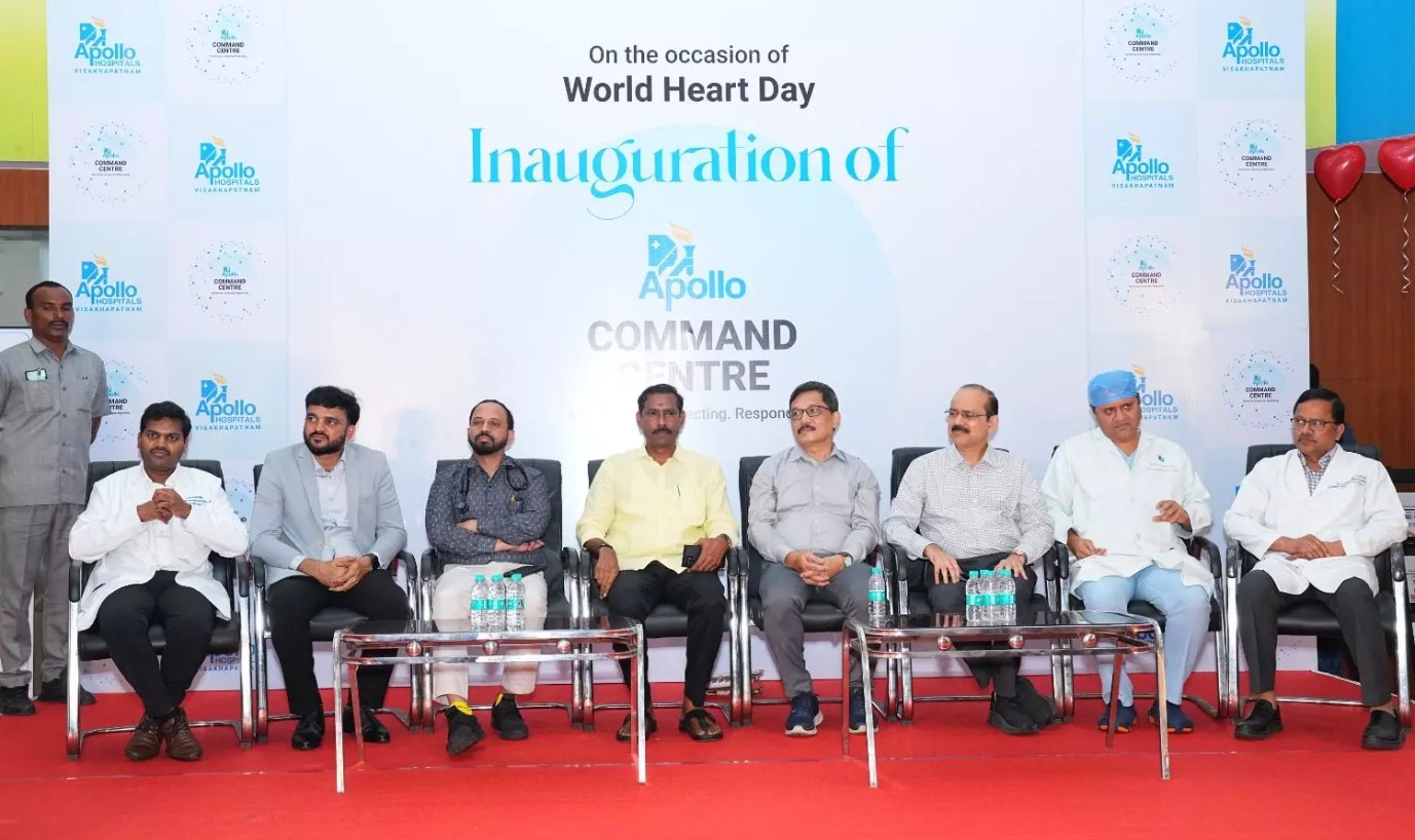 Apollo Hospitals Visakhapatnam Launches Advanced Command Centre for Connected Emergency and Cardiac Care