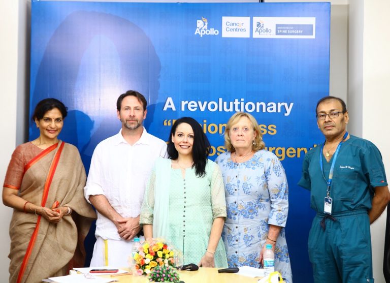 Apollo Hospitals, Chennai has successfully performed fusionless scoliosis surgery on a 42-year-old patient from the United States of America