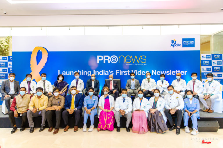 Apollo Proton Cancer Centre has launched India’s First Video Newsletter – PRONEWS
