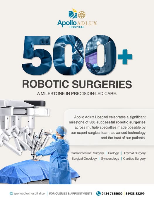 apollo-adlux-hospital-completes-more-than-500-robotic-assisted-surgeries-across-specialties