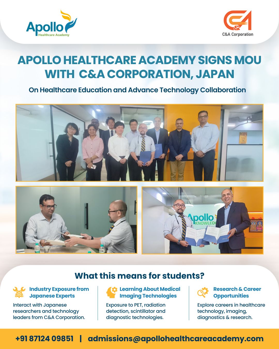 apollo-healthcare-academy-partners-with-japan-s-c-a-corporation-to-expand-medical-technology-learning