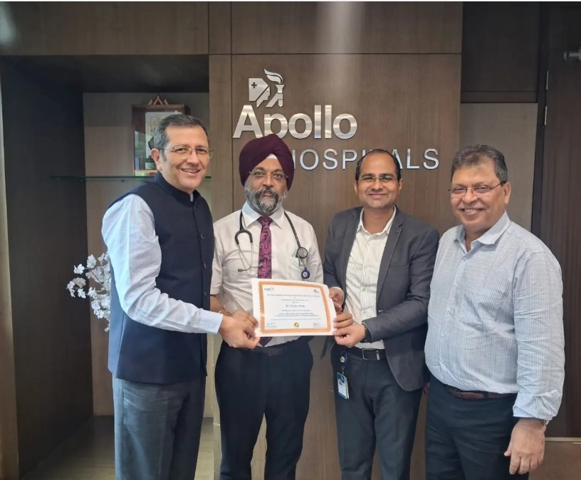 Apollo Hospitals&nbsp;Navi Mumbai’s Dr. Tejinder Singh&nbsp;Awarded&nbsp;AHERF Honorary Adjunct&nbsp;Professorship