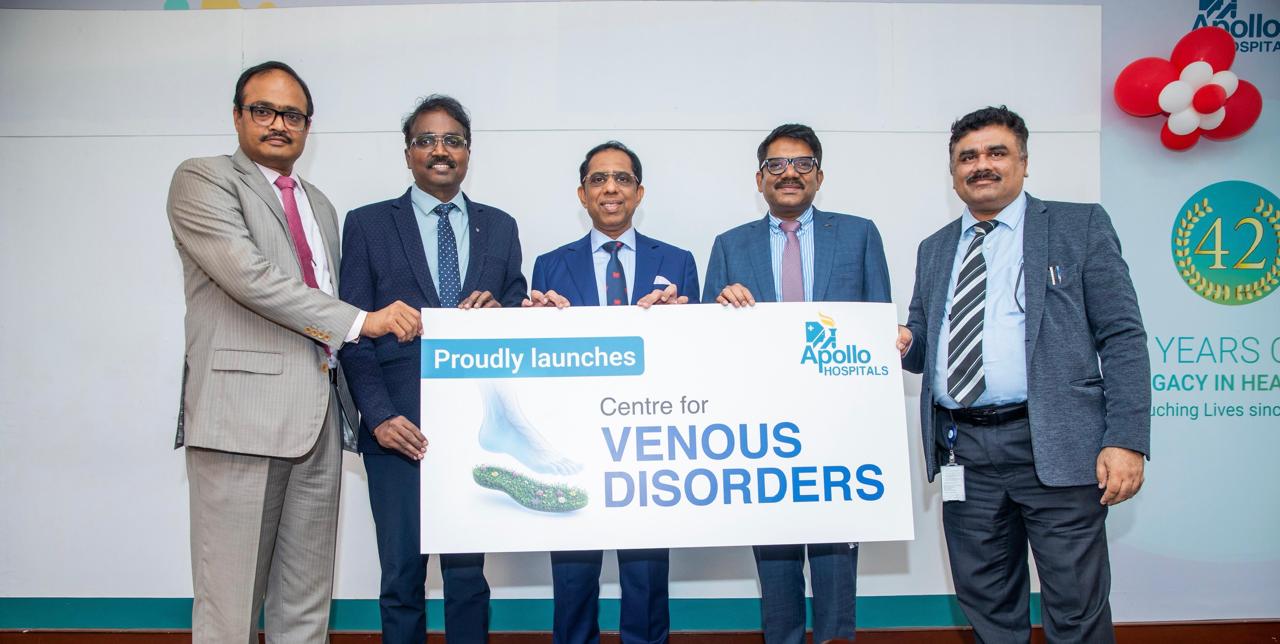Apollo Hospitals Launches Dedicated Centre for Venous Disorders in Chennai