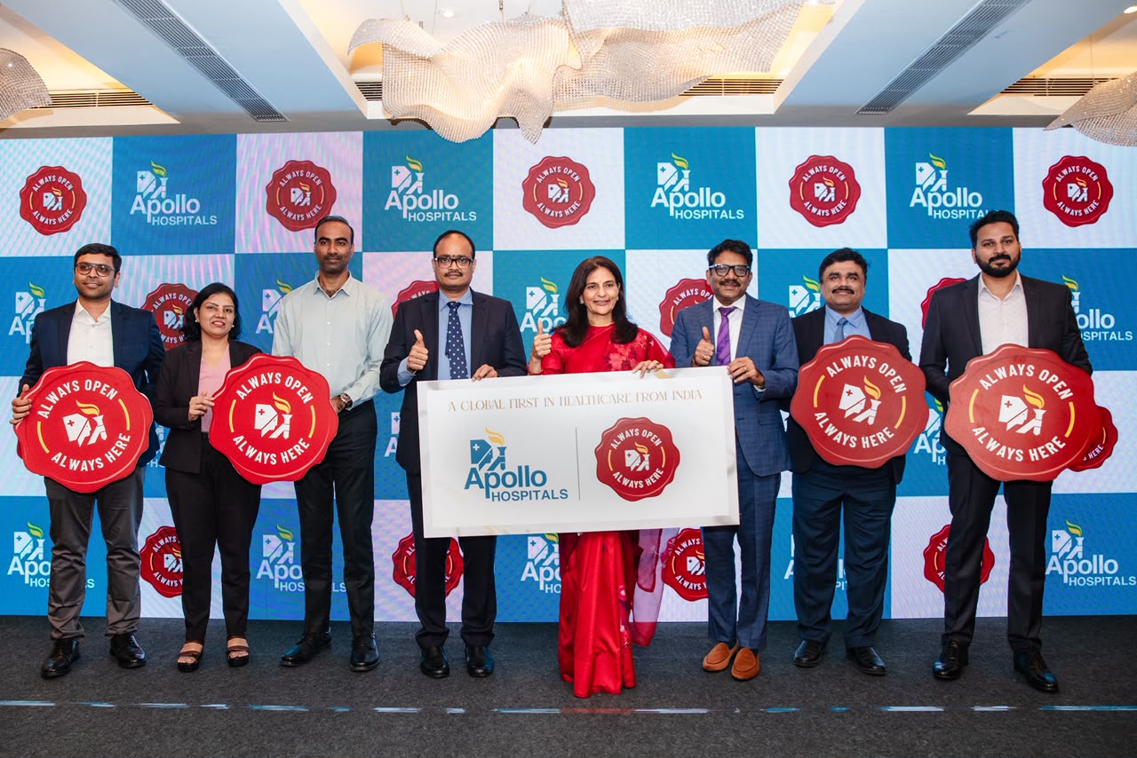 Apollo Hospitals launches ‘Always Open, Always Here’, a global first in healthcare from India