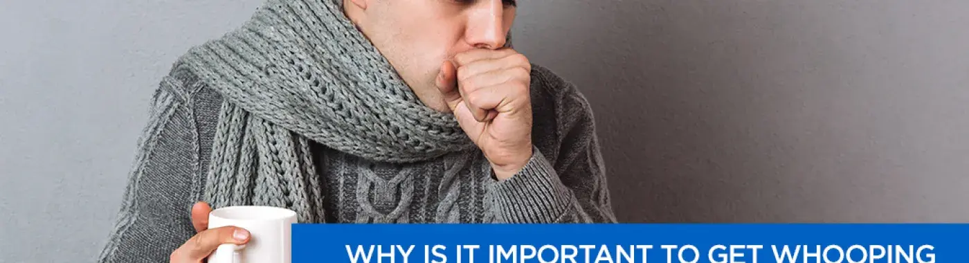 Why is it important to get whooping cough treated quickly?