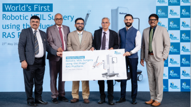  Apollo Hospitals Chennai Performs World’s First Robotic Cancer Surgery for Lymph Node Removal Using Hugo RAS Platform via Lateral Approach 