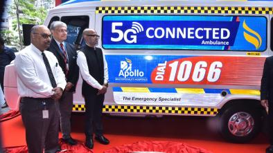  Apollo Multispeciality Hospitals Kolkata launches India’s first comprehensive 5G-connected Ambulance service 