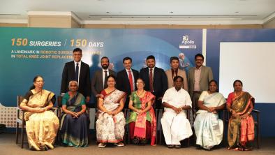  Apollo OMR Marks a Milestone in Robotic Joint Replacement: 150 Surgeries, 150 Days 