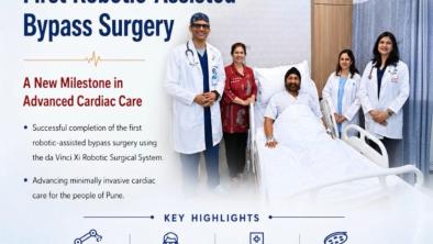  Apollo Hospitals Pune Performs First Robotic Bypass Surgery 