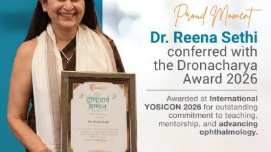  Apollo Hospitals Delhi’s Dr. Reena Sethi Receives the Prestigious Dronacharya Award 2026 
