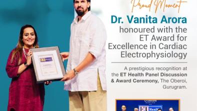  Apollo Hospitals Delhi’s Dr. Vanita Arora Receives ET Excellence Award in Cardiac Electrophysiology 