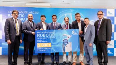  Apollo Hospitals, Greams Road crosses 2,000 Robotic-Assisted Orthopaedic 