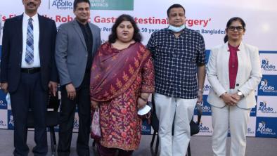  Apollo Hospitals, Chennai has successfully performed India’s first True Robotic Bariatric Surgery using Robotic Staplers on a patient from Bangladesh 